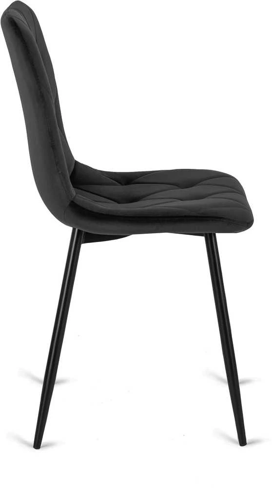 ROBIN Pilka Aksominė Kėdė – Komfortas ir Elegancija Jūsų Erdvėje