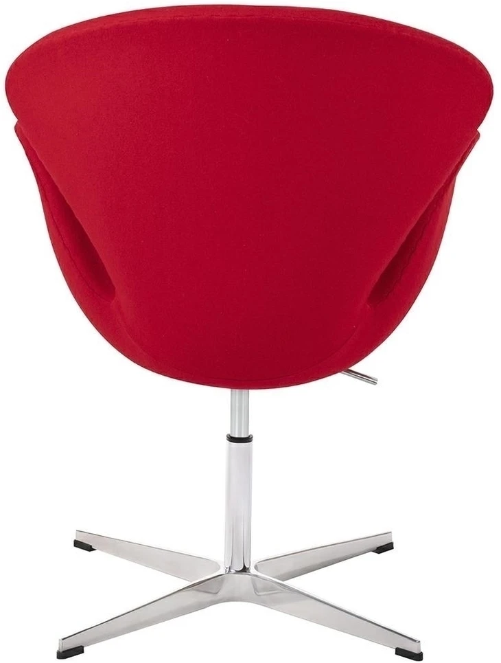 Fotelis SWAN PREMIUM, raudonas