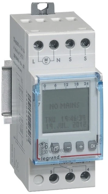 Foto rėlė Legrand 412626 (230V, 2kW, 10A, IP20)
