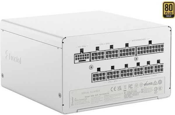 Fractal Design ION auksinis 3 1000W Baltas, kompiuterio maitinimo šaltinis - baltas, 1000 vatų
