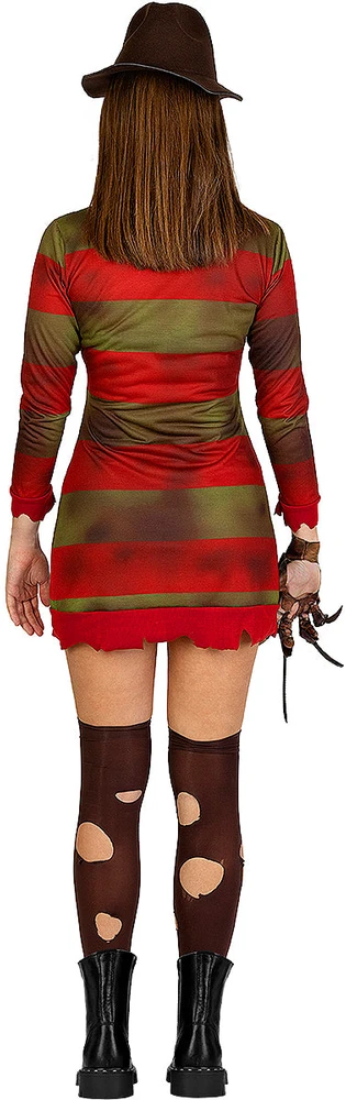 Fredžio Kriugerio (Freddy Krueger) kostiumas moterims – „Košmaras Guobų gatvėje“
