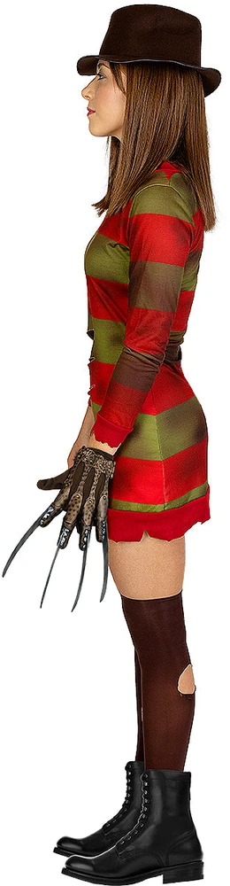 Fredžio Kriugerio (Freddy Krueger) kostiumas moterims – „Košmaras Guobų gatvėje“