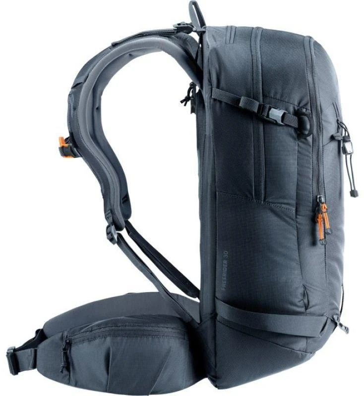 Turistinė slidinėjimo kuprinė Deuter Freerider 30 L Juodas