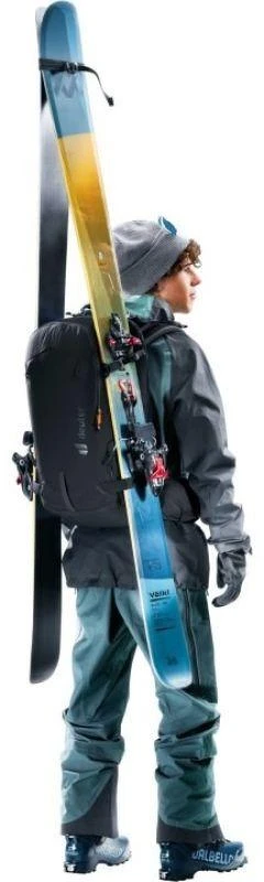 Turistinė slidinėjimo kuprinė Deuter Freerider 30 L Juodas