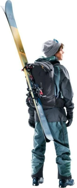 Turistinė slidinėjimo kuprinė Deuter Freerider 30 L Juodas