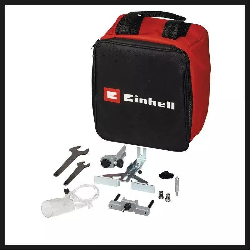 Einhell TP-RO 18 Set Li BL Juodas, Raudona, Sidabrinis 30000 RPM