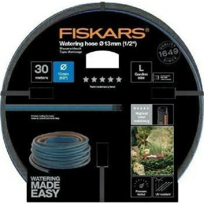 Fiskars laistymo žarna 13mm (1/2") 30m Q5