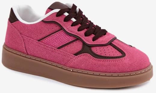 Fuksijos spalvos sportbačiai Step in style