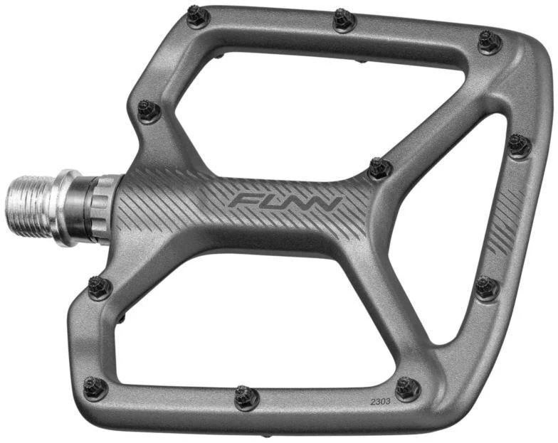 FUNN PYTHON gen2 pedalai pilki
