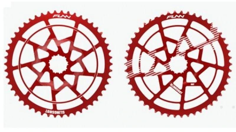 FUNN shimano 50T prailgintuvas kasetės raudonas