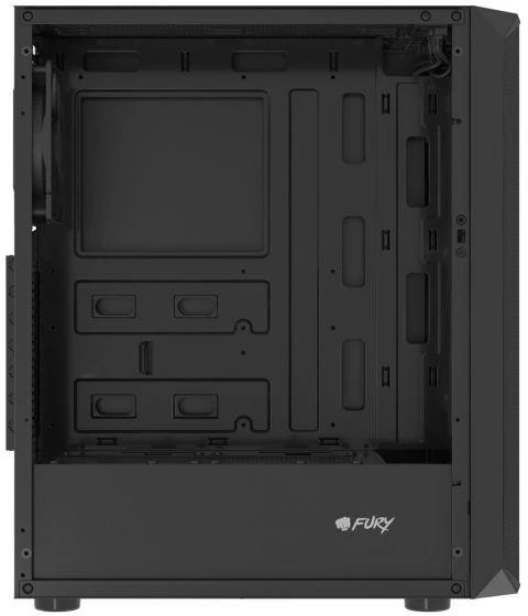 Ausinės FURY KOMPIUTERIO KORPUSAS FURY SHOBO SH4F MIDI TOWER Juodas SU LANGU