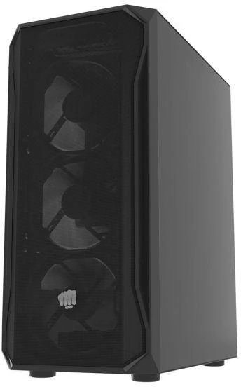 Ausinės FURY KOMPIUTERIO KORPUSAS FURY SHOBO SH4F MIDI TOWER Juodas SU LANGU