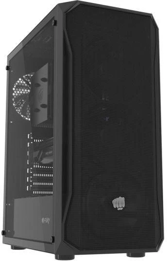 Ausinės FURY KOMPIUTERIO KORPUSAS FURY SHOBO SH4F MIDI TOWER Juodas SU LANGU