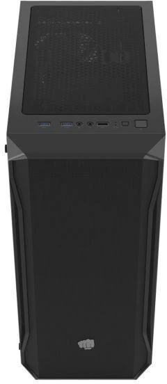 Ausinės FURY KOMPIUTERIO KORPUSAS FURY SHOBO SH4F MIDI TOWER Juodas SU LANGU