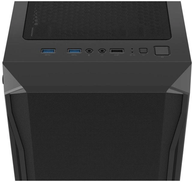 Ausinės FURY KOMPIUTERIO KORPUSAS FURY SHOBO SH4F MIDI TOWER Juodas SU LANGU