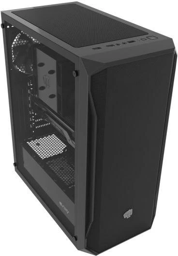 Ausinės FURY KOMPIUTERIO KORPUSAS FURY SHOBO SH4F MIDI TOWER Juodas SU LANGU