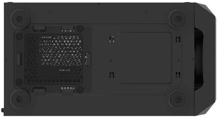 Ausinės FURY KOMPIUTERIO KORPUSAS FURY SHOBO SH4F MIDI TOWER Juodas SU LANGU