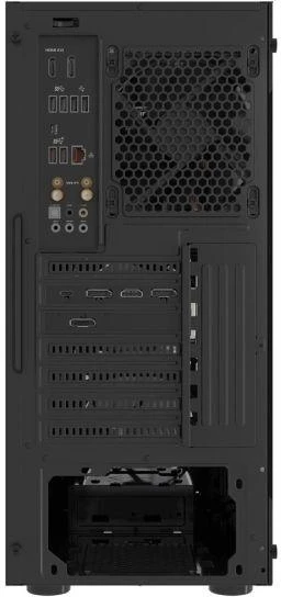 Ausinės FURY KOMPIUTERIO KORPUSAS FURY SHOBO SH4F MIDI TOWER Juodas SU LANGU