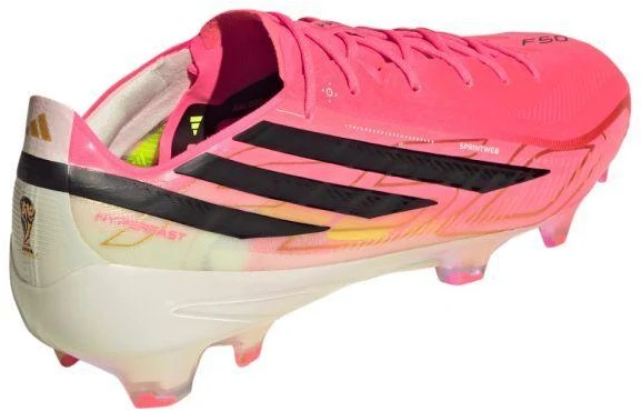 Futbolo bateliai Adidas F50 Hyperfast Elite FG, rožiniai, JR5386
