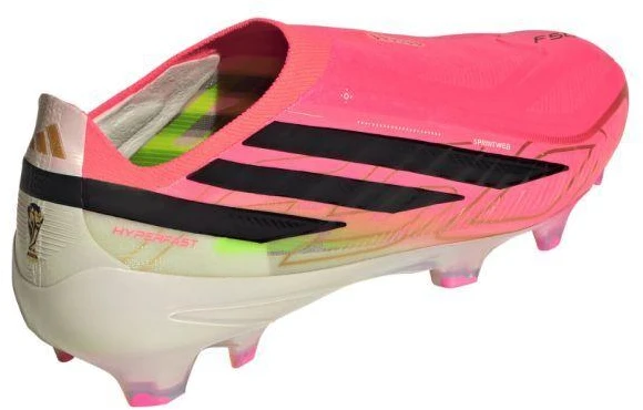 Futbolo bateliai Adidas F50 Hyperfast Elite LL FG, rožiniai, KJ6080