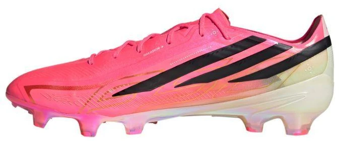 Futbolo bateliai Adidas F50 Hyperfast Elite FG, rožiniai, JR5386