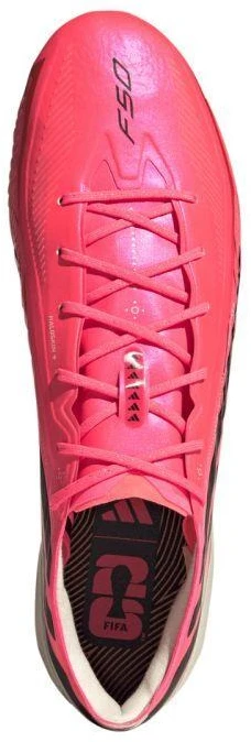 Futbolo bateliai Adidas F50 Hyperfast Elite FG, rožiniai, JR5386