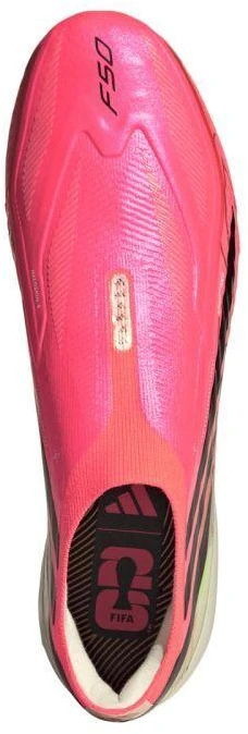 Futbolo bateliai Adidas F50 Hyperfast Elite LL FG, rožiniai, KJ6080