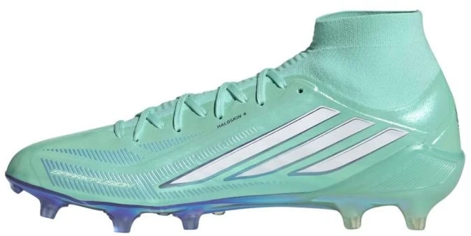 Futbolo bateliai adidas F50 Sparkfusion Elite Mid FG/AG, šviesiai žali