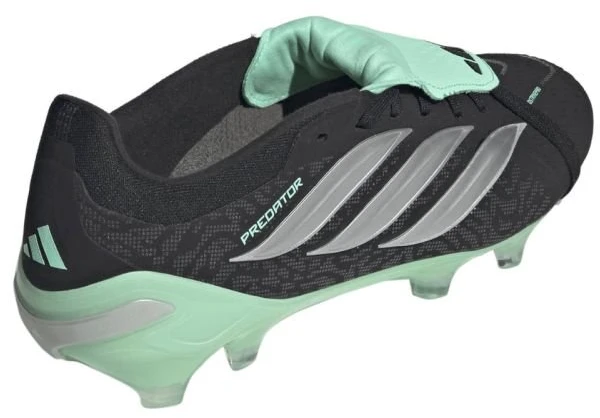 Futbolo bateliai adidas Predator Pro FT FG, juodi ir žalsvi