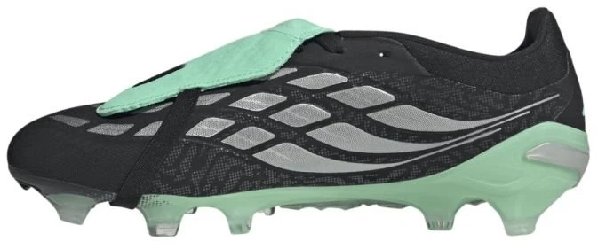 Futbolo bateliai adidas Predator Pro FT FG, juodi ir žalsvi