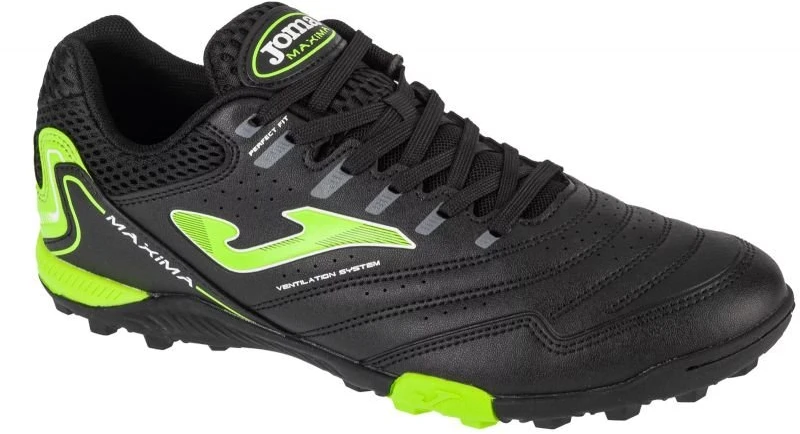 Futbolo bateliai Joma Maxima TF, juodi