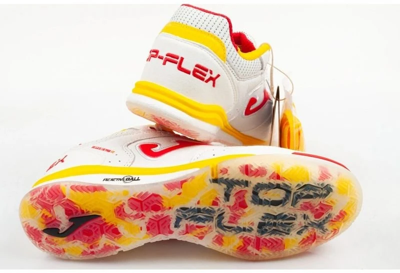 Futbolo bateliai Joma Top Flex Rebound, balti