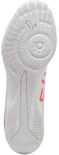Futbolo bateliai Puma Ultra 5 Play IT, balti ir koraliniai