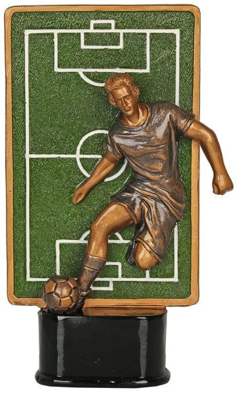 Futbolo kamuolio statuėlė RFST3055/BR/GN