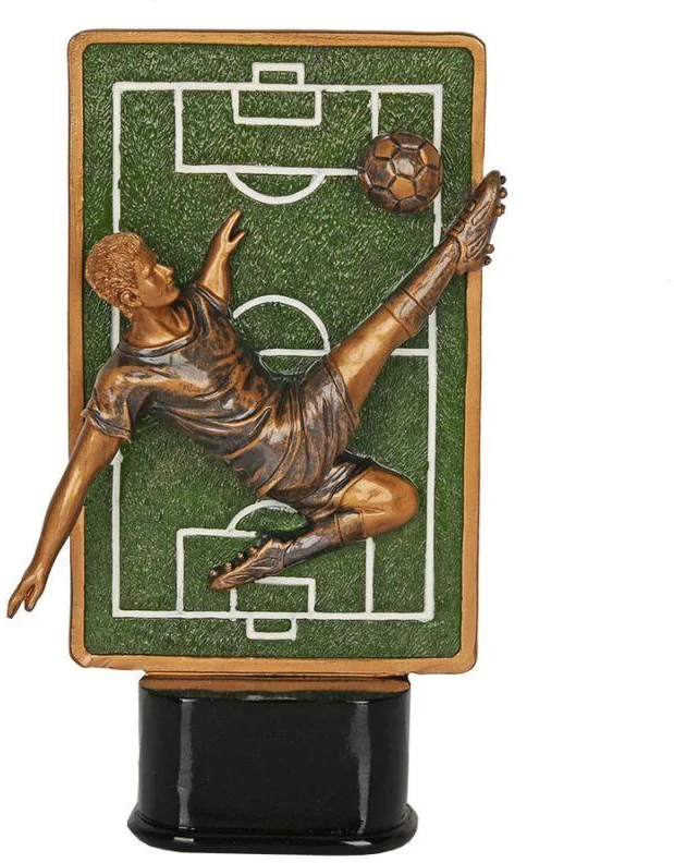 Futbolo kamuolio statuėlė RFST3056/BR/GN