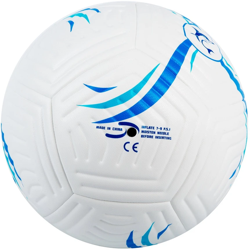 Kilimėlis White Shark Futbolo kamuolys Baltas Shark Striker, 5 dydžio