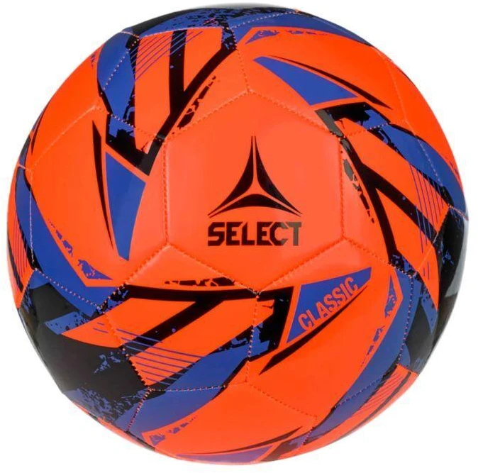 Futbolo kamuolys Select Classic v26, oranžinis-mėlynas-juodas, 160076