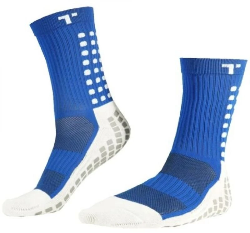 Futbolo kojinės Trusox 3.0 Cushion, mėlynos ir baltos