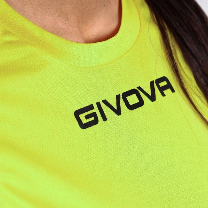 Futbolo marškinėliai Givova One, neoniniai geltoni