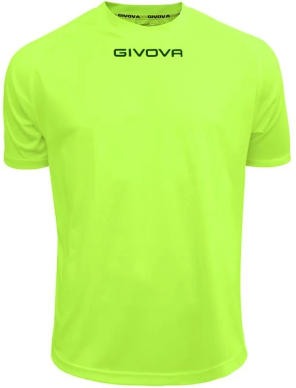 Futbolo marškinėliai Givova One, neoniniai geltoni