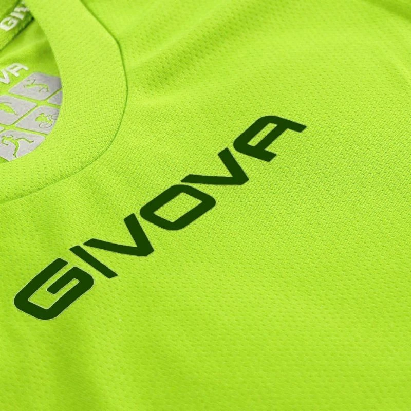 Futbolo marškinėliai Givova One, neoniniai geltoni