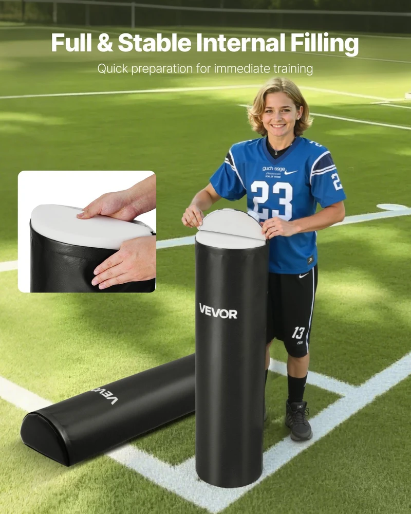 VEVOR Futbolo manekenas treniruotei 108 cm 2 vnt.