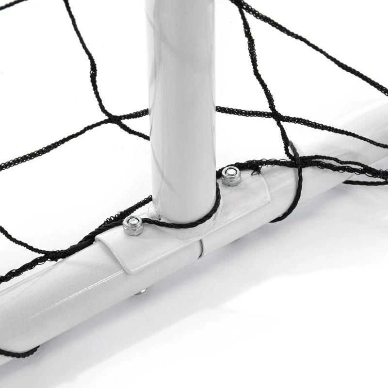 Meteor plieniniai futbolo vartai 240x170x80 su kilimėliu nešiojami