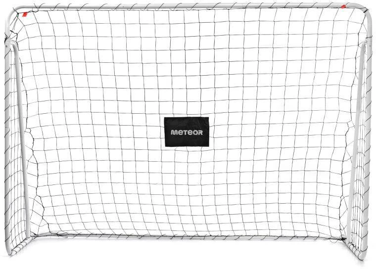 Meteor plieniniai futbolo vartai 240x170x80 su kilimėliu nešiojami