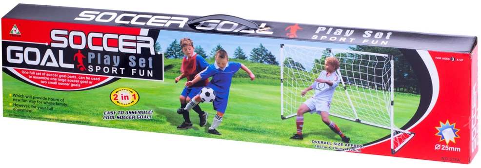 Futbolo vartai vaikams 2in1 185x120x70cm