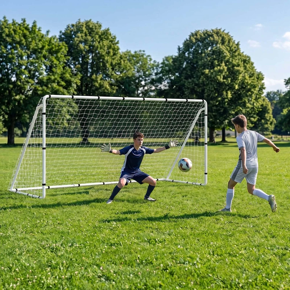 Futbolo vartai VEVOR DKS-36632, 3,66 x 1,83 m