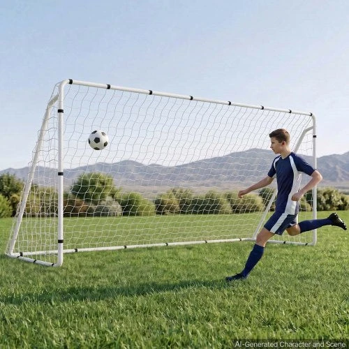Futbolo vartai VEVOR DKS-36632, 3,66 x 1,83 m