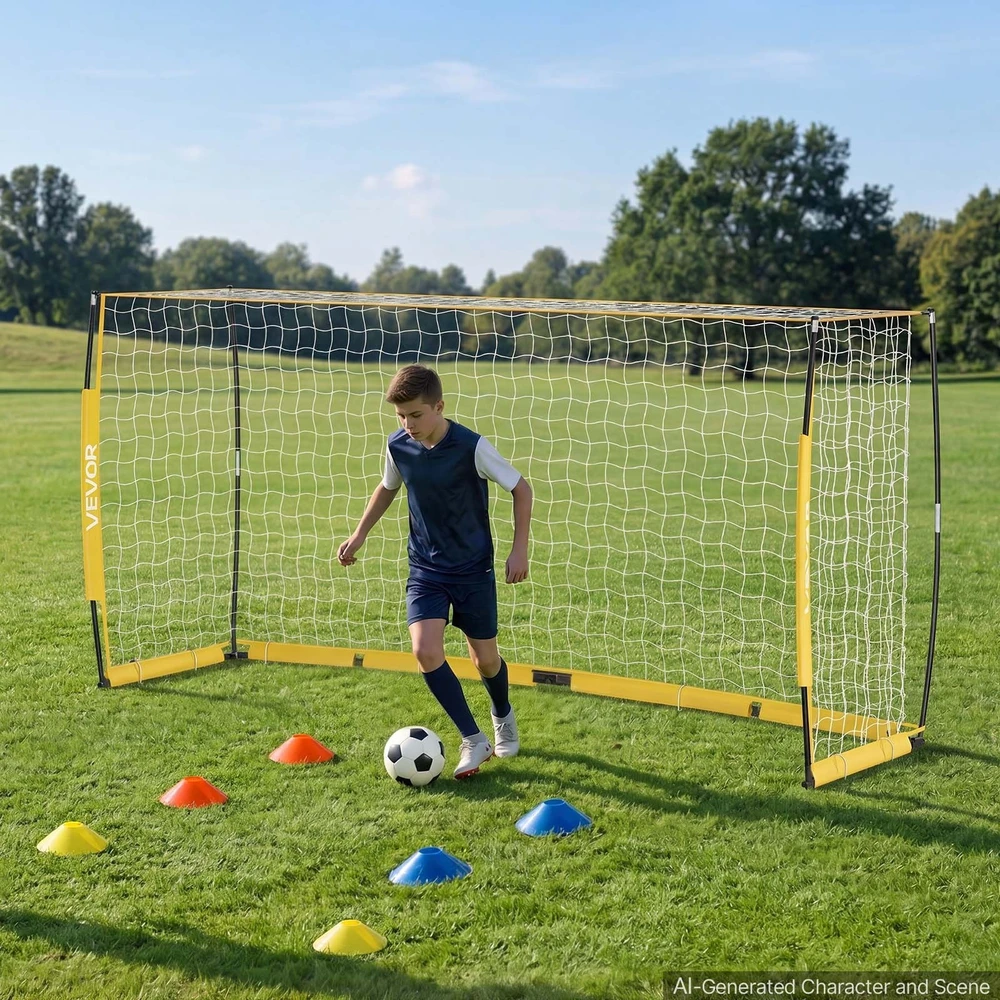 Futbolo vartai VEVOR DKS-86536Y, 3,6 x 1,8 m