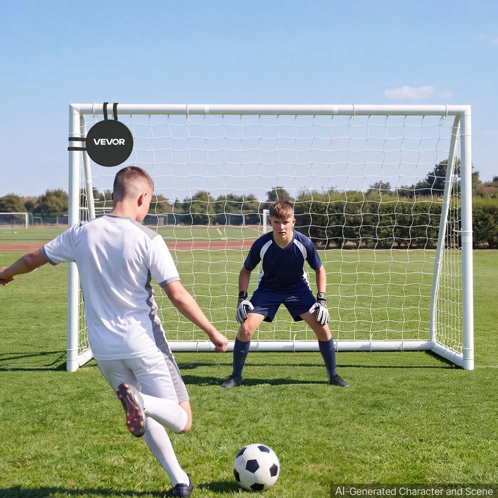 Futbolo vartai VEVOR XY-S300C, 3 x 2 m