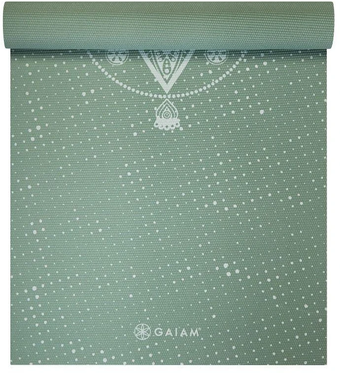 Gaiam Dangiškas Žalias jogos kilimėlis 5 mm 64950